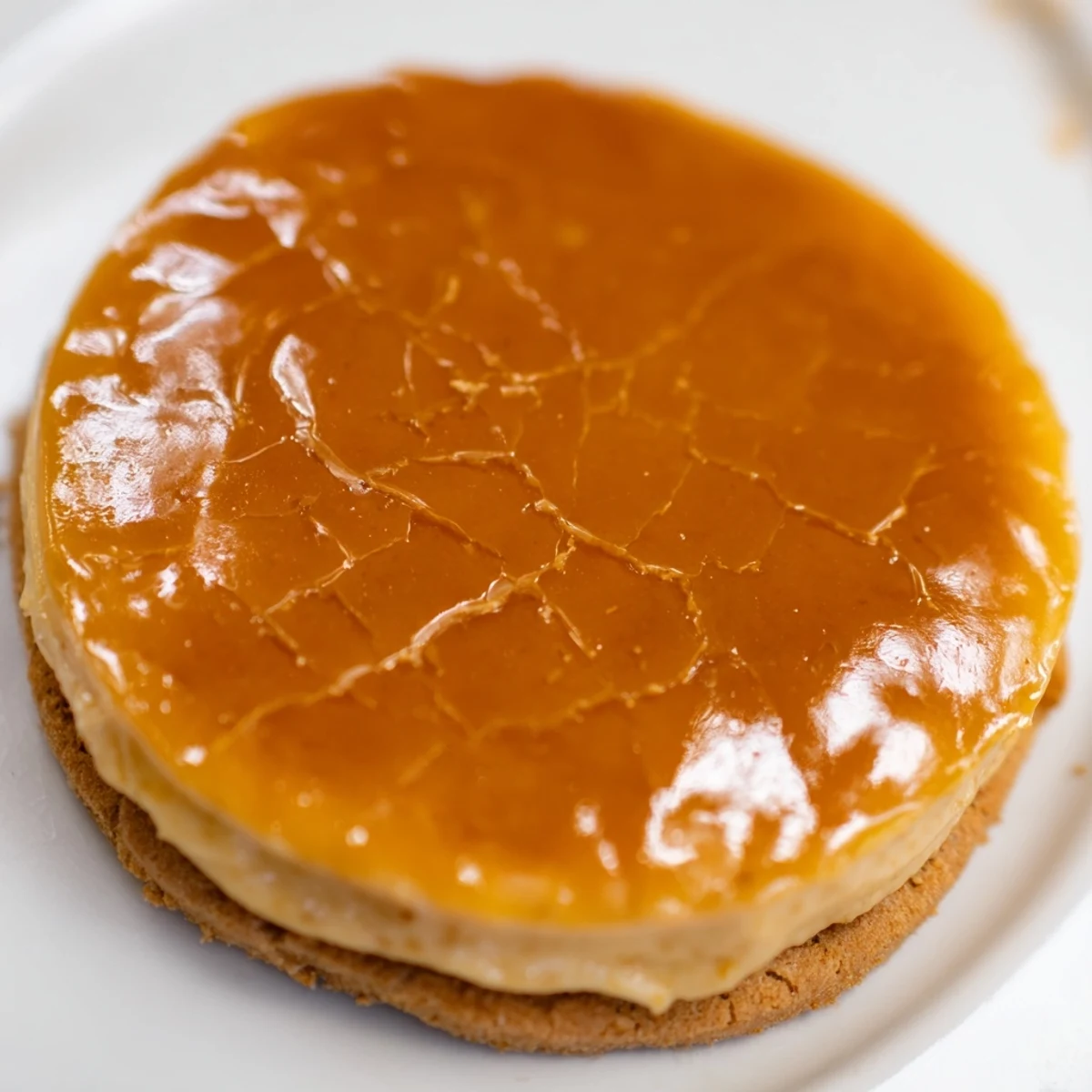 Golden caramelized sugar tops these rich creme brulee shortbread cookies with crisp, crackling texture