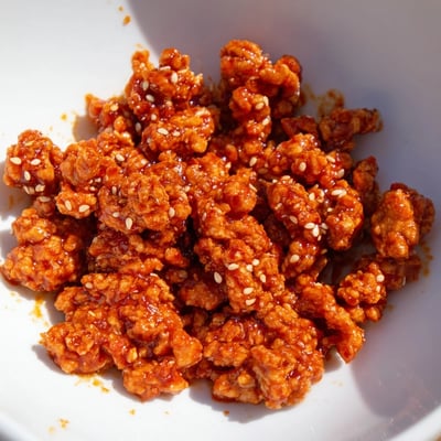 Simple Protein Firecracker Ground Chicken Bowls