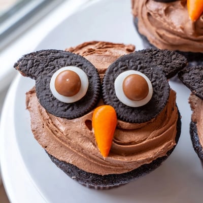 Oreo Owl Cupcakes