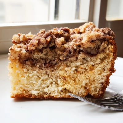 Cinnamon Pecan Crunch Coffee Cake